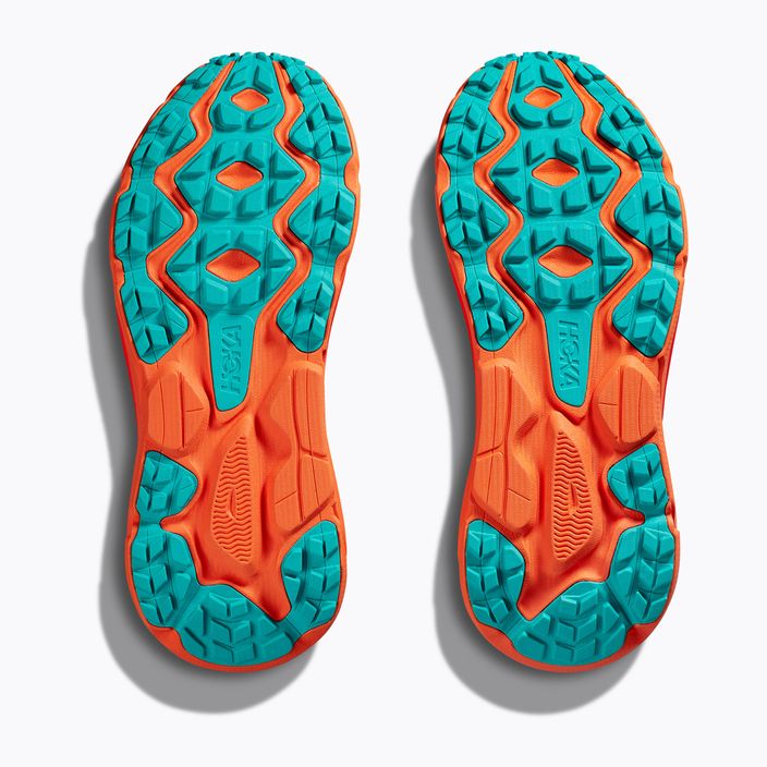 Women's running shoes HOKA Challenger ATR 7 ceramic/vibrant orange 14