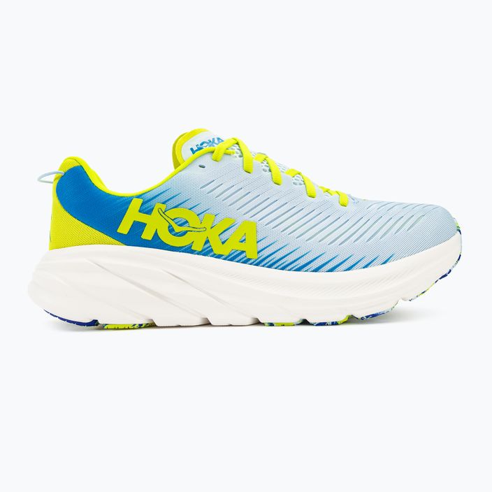 HOKA men's running shoes Rincon 3 ice water/diva blue 2