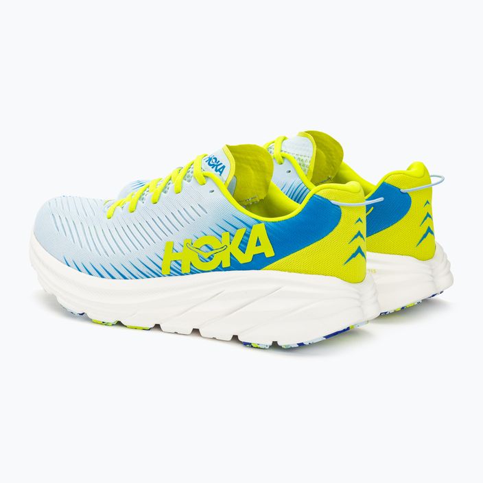HOKA men's running shoes Rincon 3 ice water/diva blue 4