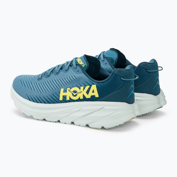 HOKA men's running shoes Rincon 3 bluesteel/deep dive 3