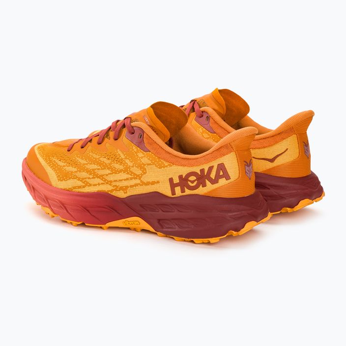 Men's running shoes HOKA Speedgoat 5 amber haze/sherbet 3