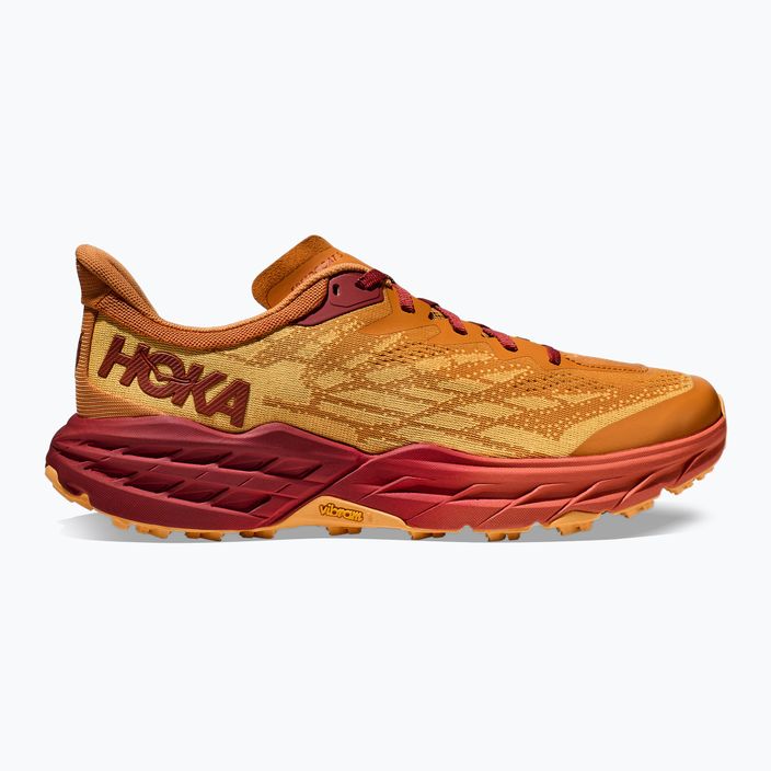 Men's running shoes HOKA Speedgoat 5 amber haze/sherbet 8