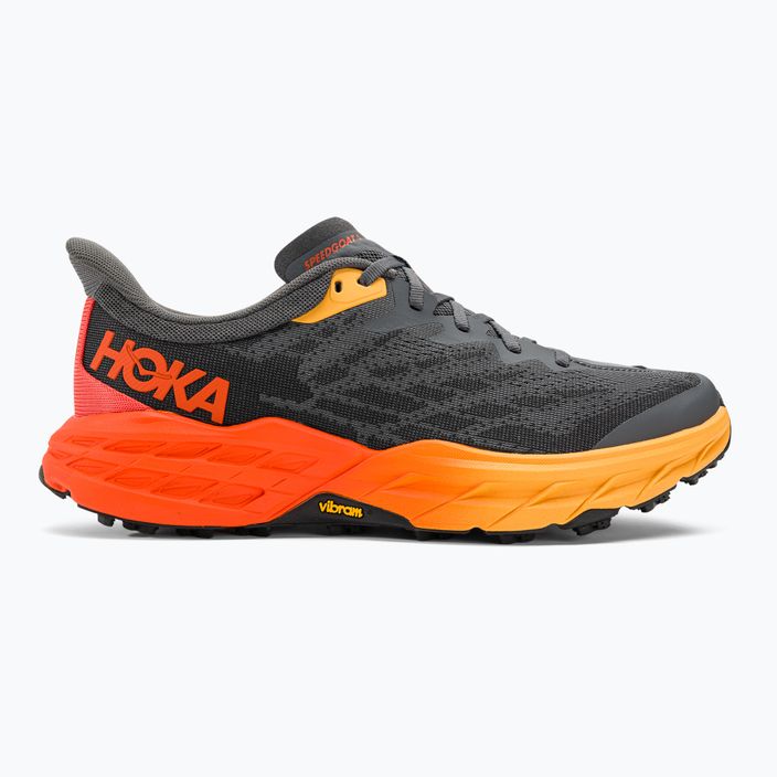 Men's running shoes HOKA Speedgoat 5 castlerock/flame 2