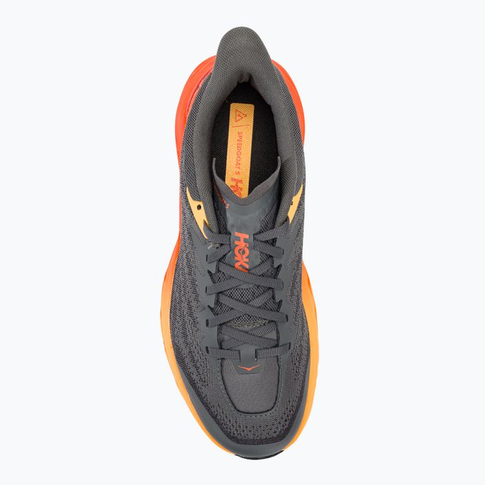 Men's running shoes HOKA Speedgoat 5 Wide castlerock/flame 5