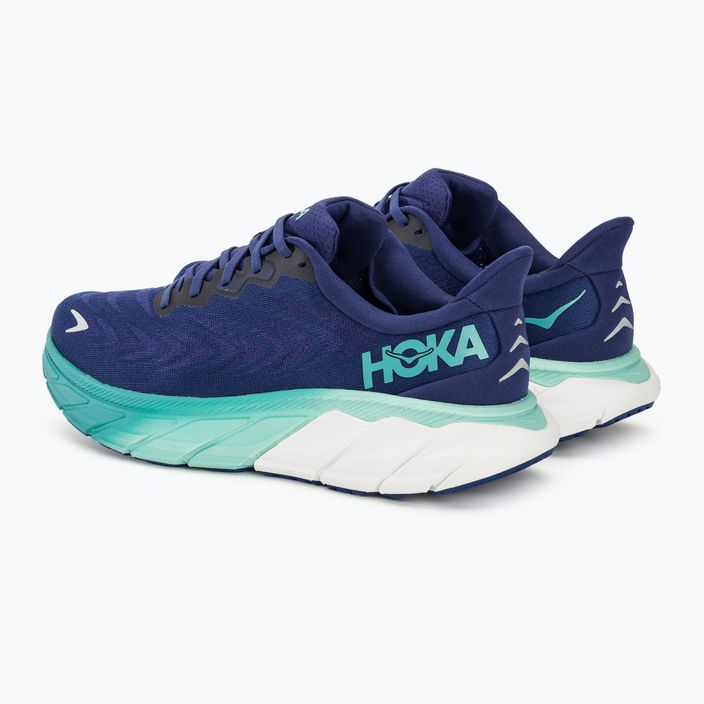 Women's running shoes HOKA Arahi 6 bellwether blue/ocean imst 4