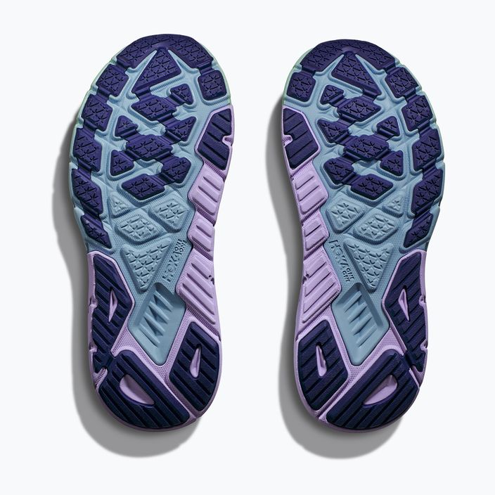 Women's running shoes HOKA Arahi 6 sunlit ocean/lilac mist 15