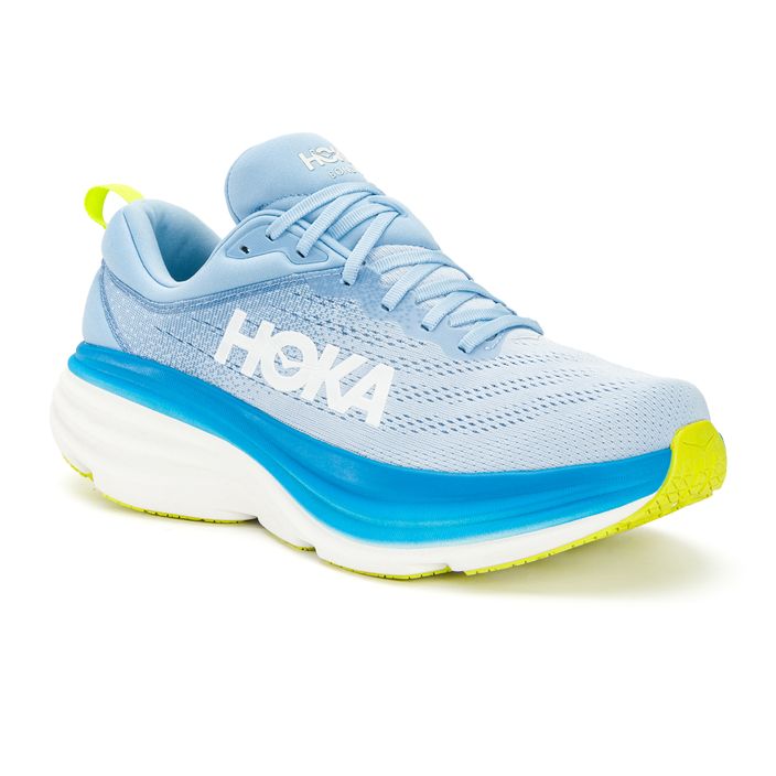 Men's running shoes HOKA Bondi 8 airy blue/diva blue