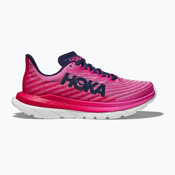 Women's running shoes HOKA Mach 5 raspberry/strawberry 7