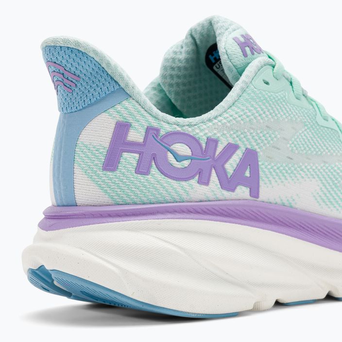 Women's running shoes HOKA Clifton 9 sunlit ocean/lilac mist 9