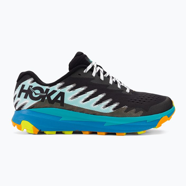 Men's running shoes HOKA Torrent 3 black/diva blue 2