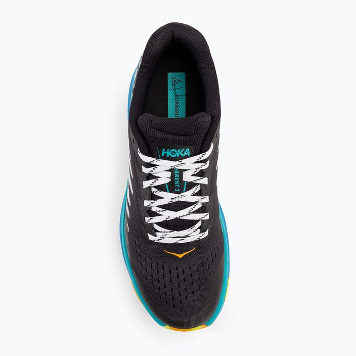 Men's running shoes HOKA Torrent 3 black/diva blue 6
