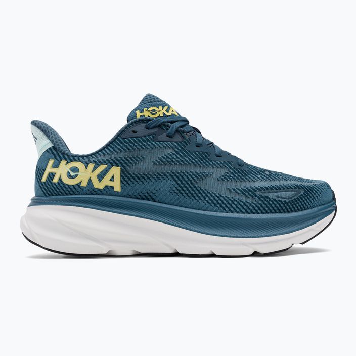 HOKA men's running shoes Clifton 9 midnight ocean/bluesteel 2