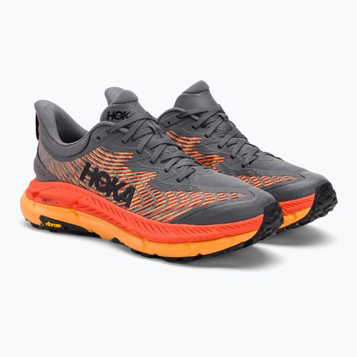 Men's running shoes HOKA Mafate Speed 4 castlerock/black 4