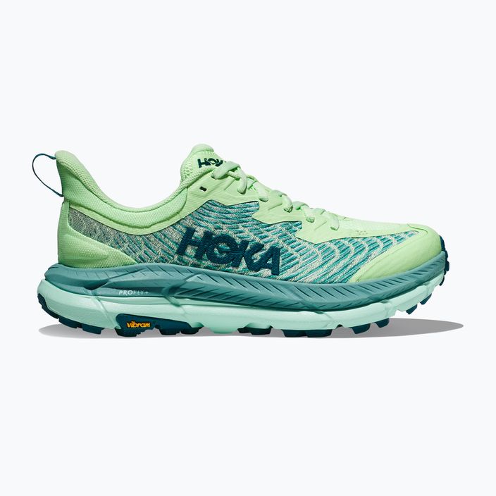 Women's running shoes HOKA Mafate Speed 4 lime glow/ocean mist 12