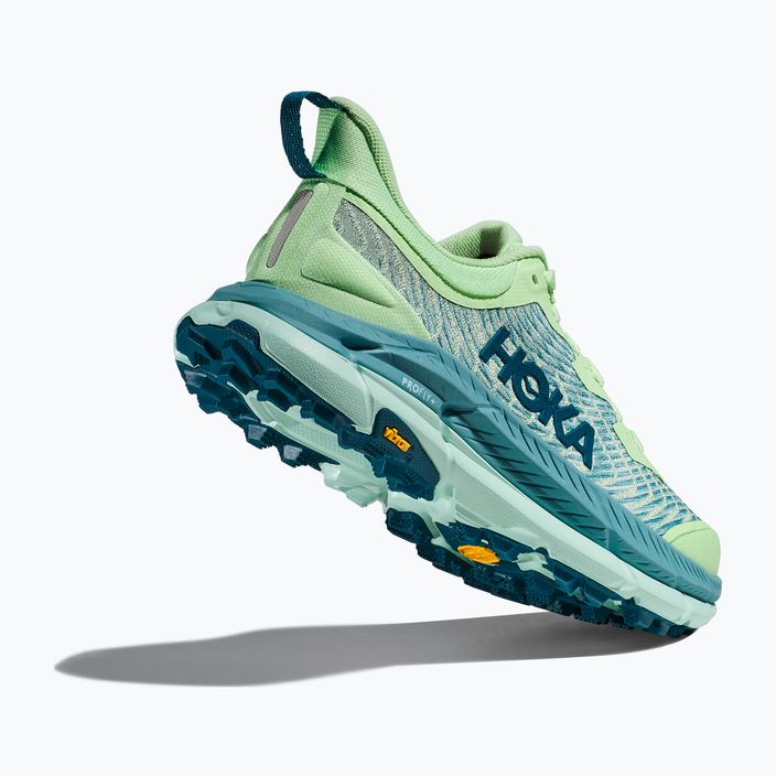 Women's running shoes HOKA Mafate Speed 4 lime glow/ocean mist 18