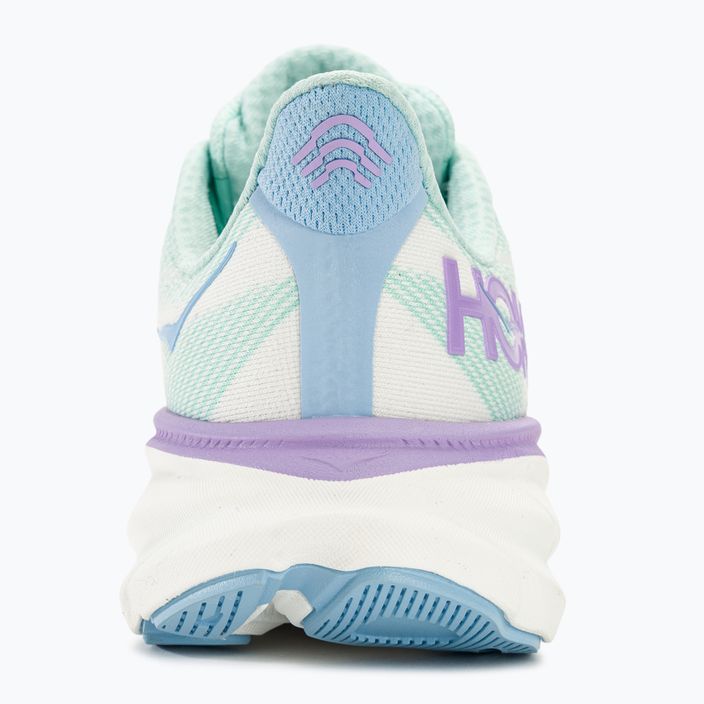 Women's running shoes HOKA Clifton 9 Wide sunlit ocean/lilac mist 7