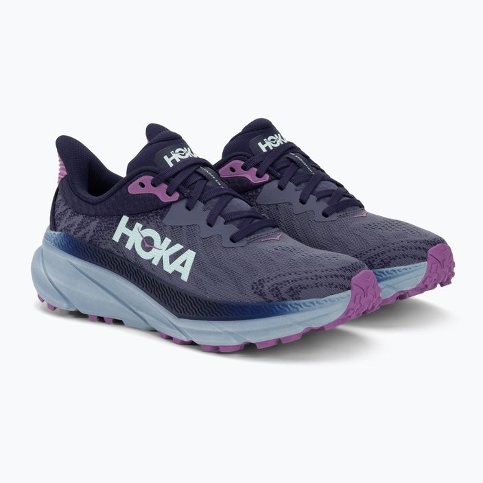 Women's running shoes HOKA Challenger ATR 7 meteor/night sky 4