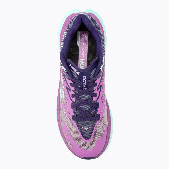 Women's running shoes HOKA Tecton X 2 orchid flower/night sky 6