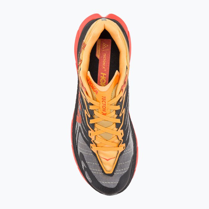 Men's running shoes HOKA Tecton X 2 black/flame 6