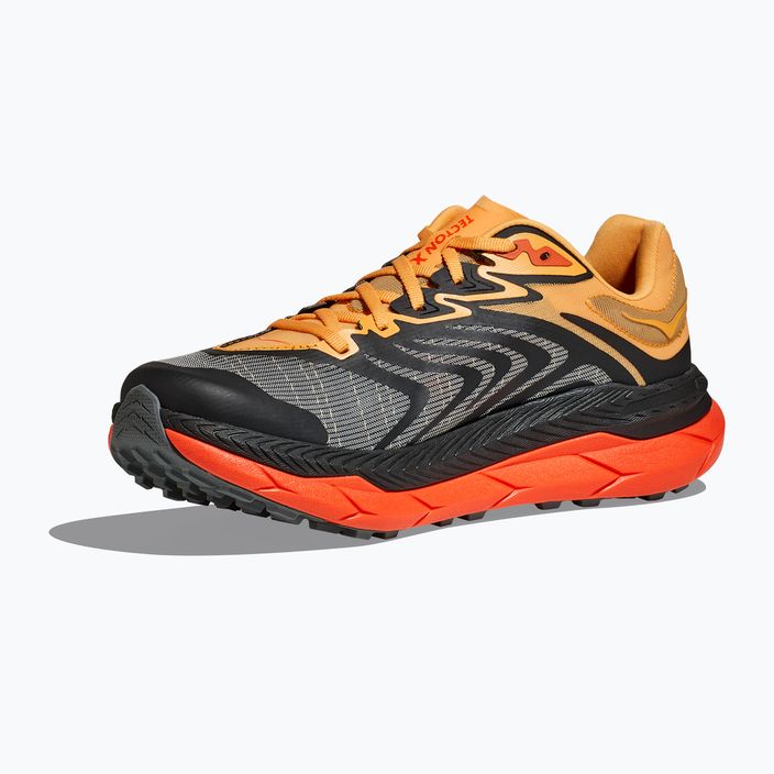Men's running shoes HOKA Tecton X 2 black/flame 16