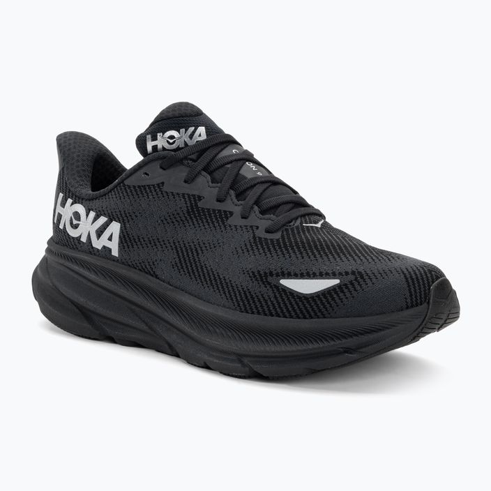 Men's running shoes HOKA Clifton 9 GTX black/black