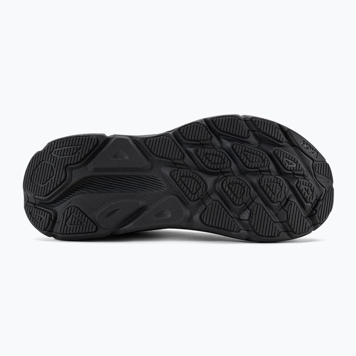 Men's running shoes HOKA Clifton 9 GTX black/black 5