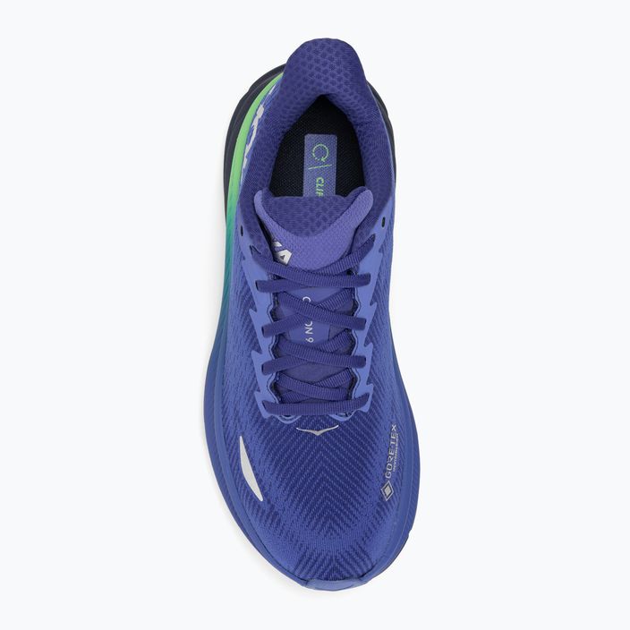 Men's running shoes HOKA Clifton 9 GTX dazzling blue/evening sky 5