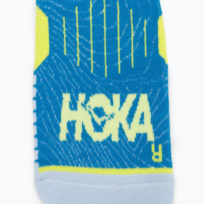 HOKA Crew Run Sock 3 pairs diva blue/ice water/evening primrose running socks 6