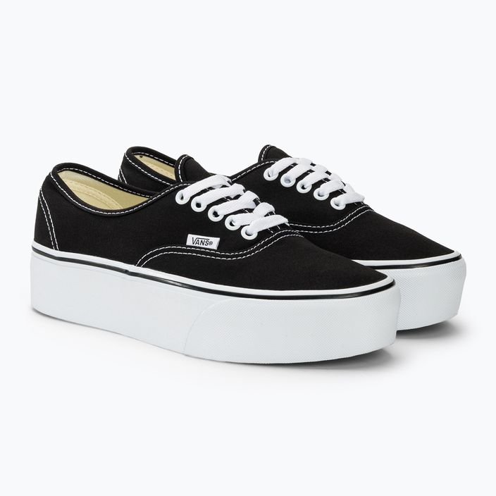 Vans UA Authentic Stackform black/true white shoes 4