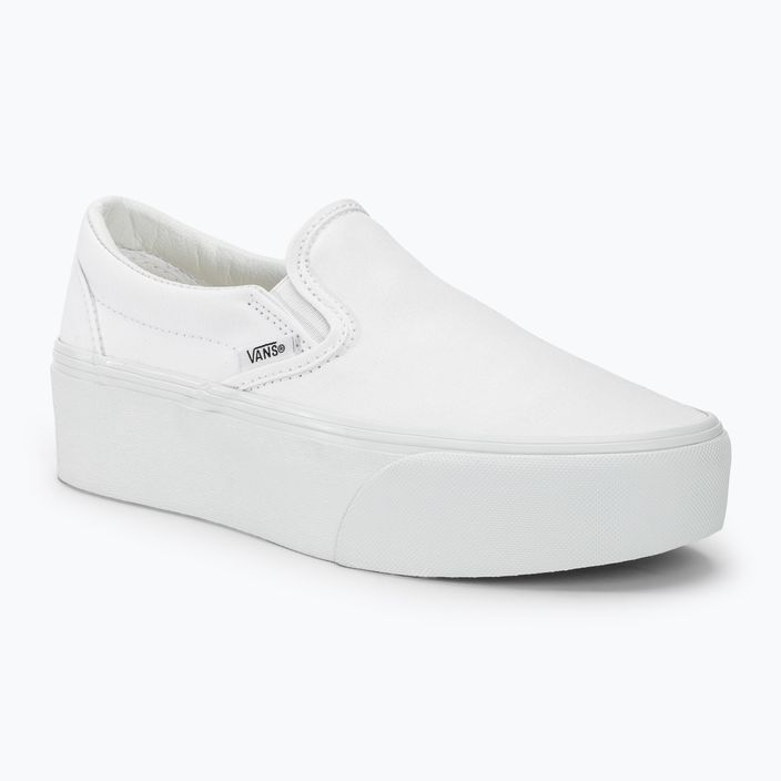Vans UA Classic Slip-On Stackform shoes true white
