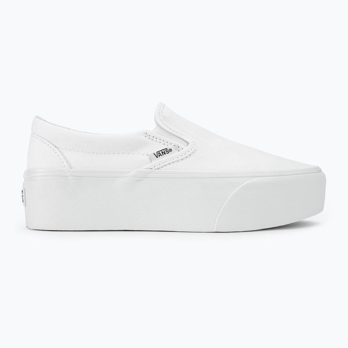 Vans UA Classic Slip-On Stackform shoes true white 2