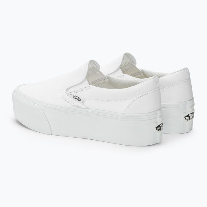Vans UA Classic Slip-On Stackform shoes true white 3