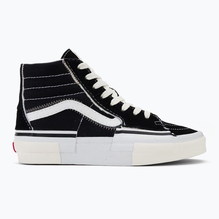 Vans SK8-Hi Reconstruct black/true white shoes 2