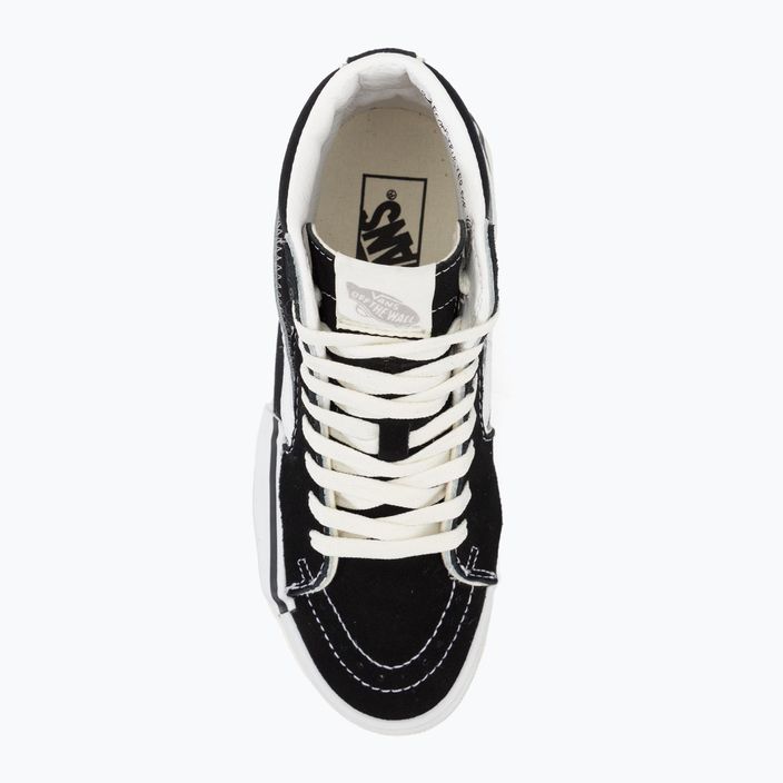 Vans SK8-Hi Reconstruct black/true white shoes 5