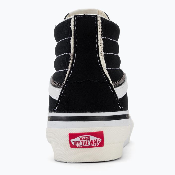 Vans SK8-Hi Reconstruct black/true white shoes 6