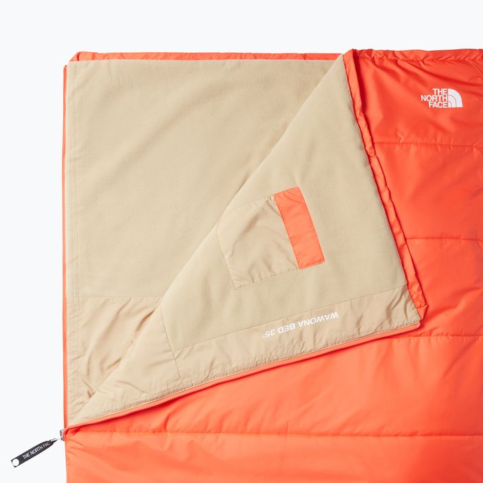 The North Face Wawona Bed 35 retro orange sleeping bag 3