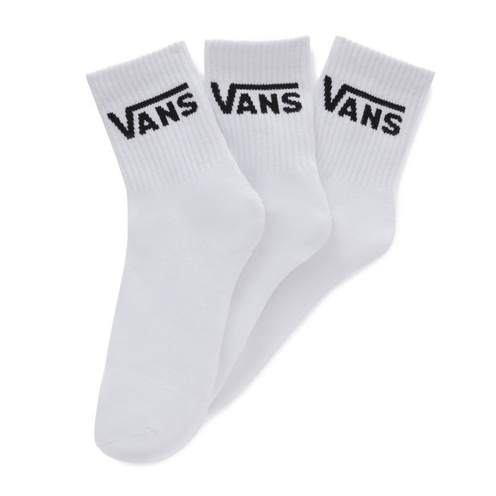 Vans Classic Half Crew men's socks 3 pairs white 2