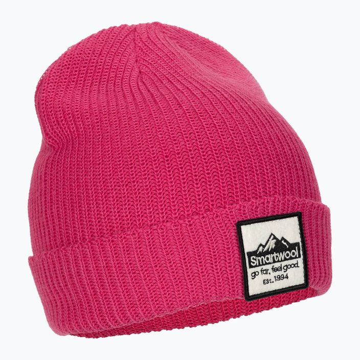 Smartwool winter beanie Smartwool Patch power pink