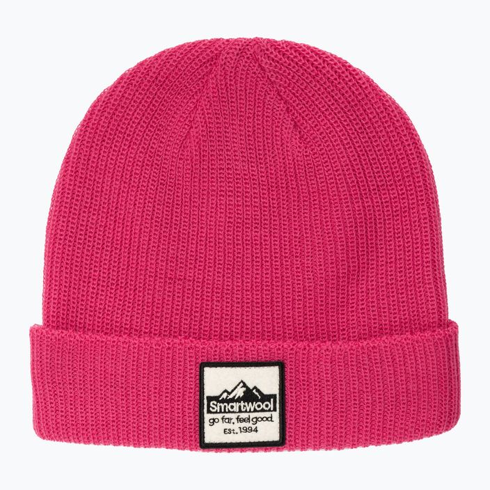 Smartwool winter beanie Smartwool Patch power pink 5