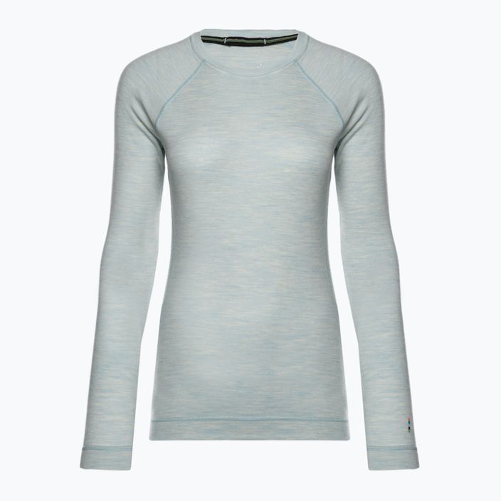 Women's Smartwool Merino 250 Baselayer Crew Boxed winter sky heather thermal T-shirt 3