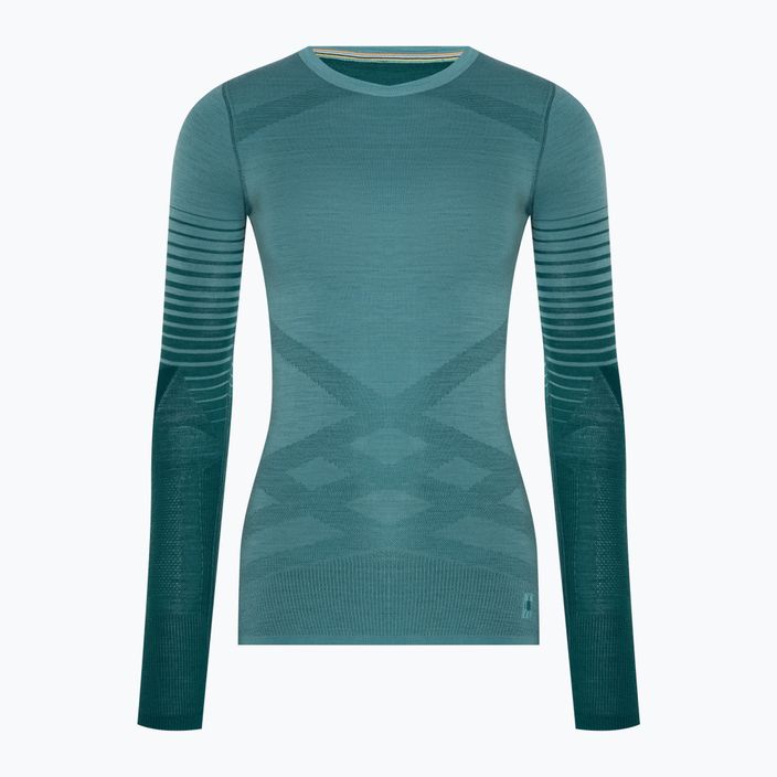 Women's Smartwool Intraknit Thermal Merino Baselayer Pattern Crew cascade longsleeve 3