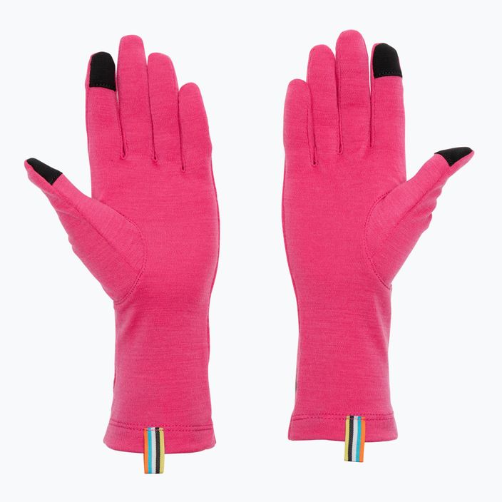 Smartwool Thermal Merino power pink trekking gloves 2