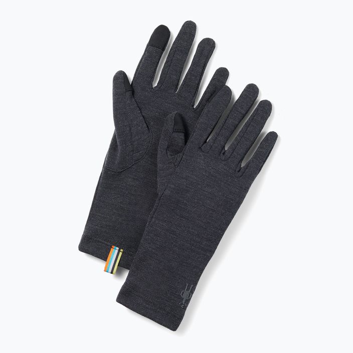 Smartwool Thermal Merino charcoal heather trekking gloves 5