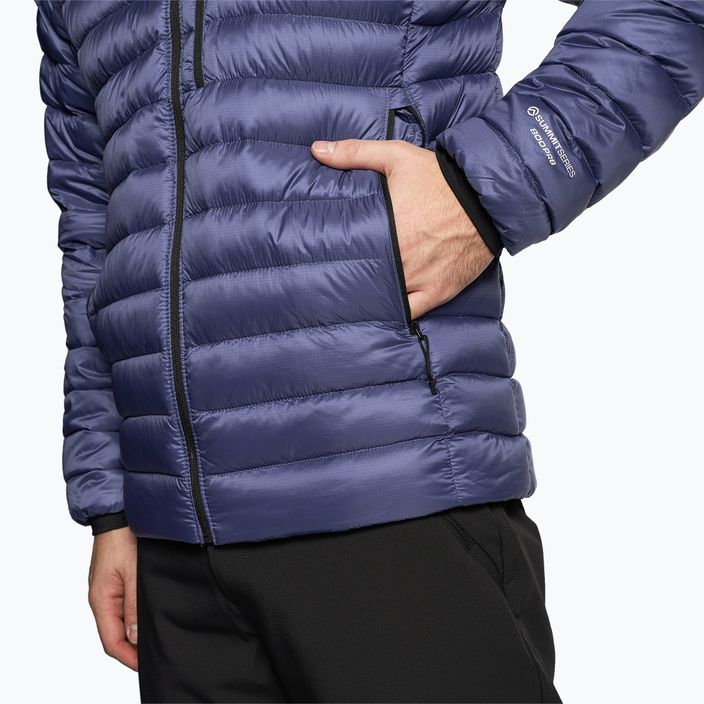 The North Face Summit Breithorn Hoodie cave blue men's winter jacket 4