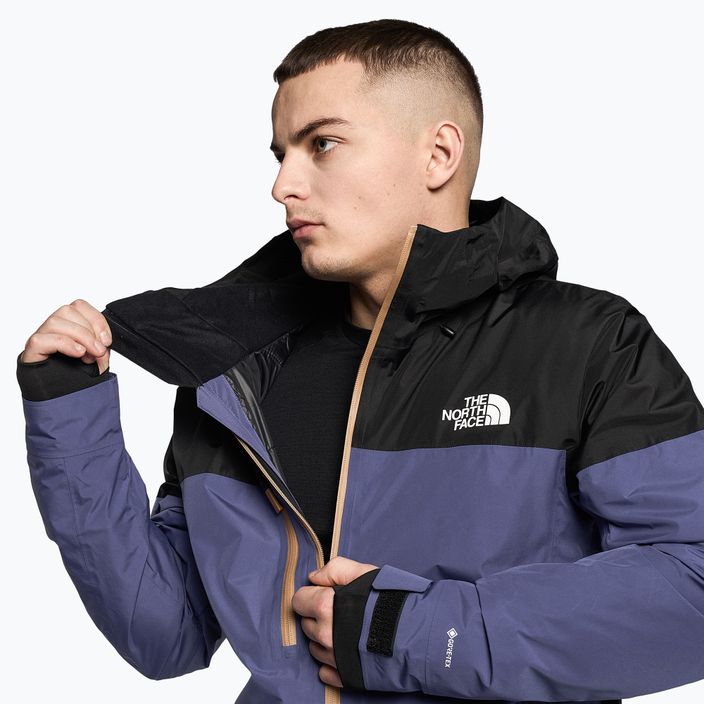 Men's ski jacket The North Face Dawnstrike Gtx Insulated cave blue/black 4