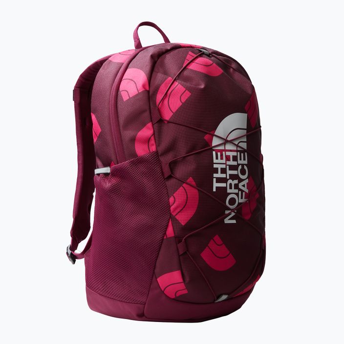 The North Face Court Jester 24.6 l boysenberry next gen logo print/mr.pink/white children's hiking backpack