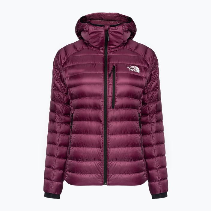 Women's winter jacket The North Face Summit Breithorn Hoodie boysenberry 5