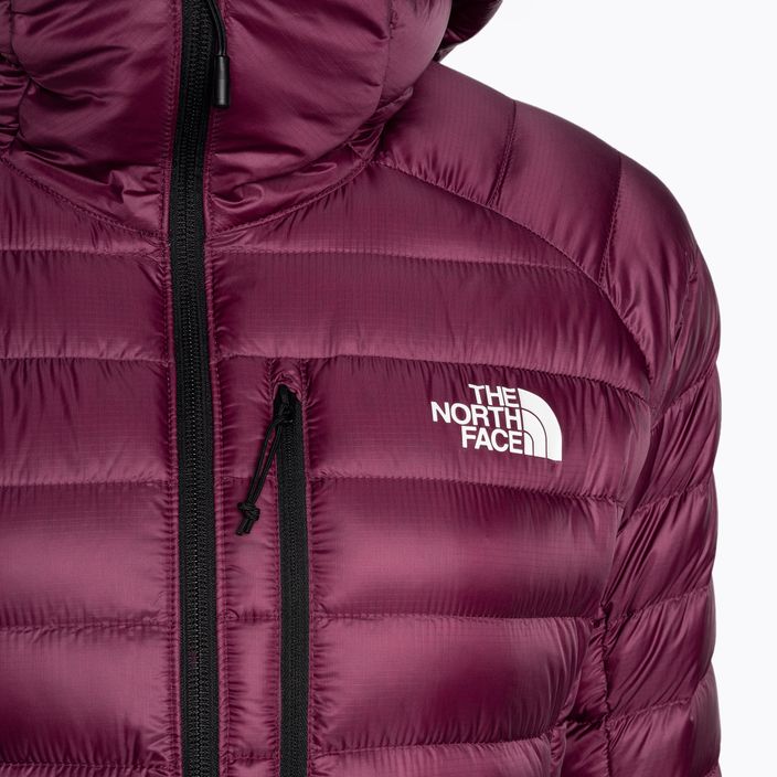 Women's winter jacket The North Face Summit Breithorn Hoodie boysenberry 7