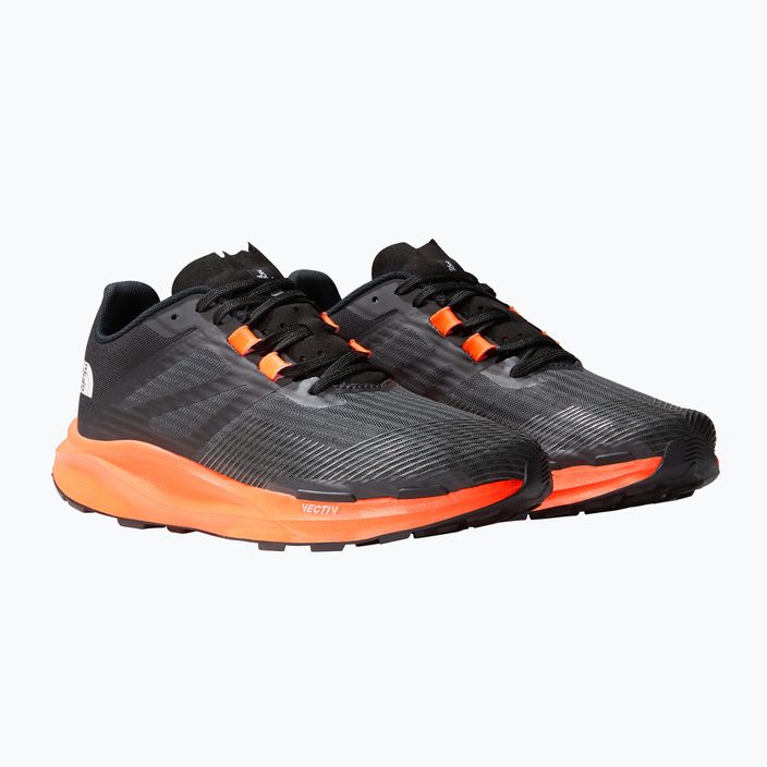 Men's running shoes The North Face Vectiv Eminus asphalt grey/power orange 11