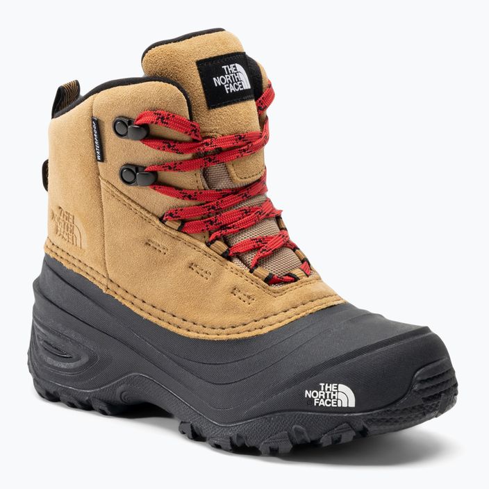 The North Face Chilkat V Lace almond butter/black children's trekking boot